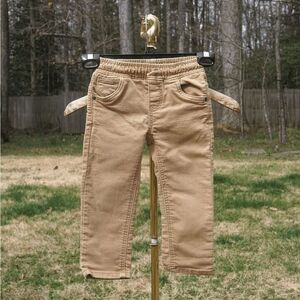 Cat & Jack Toddler Khaki Tan Stretch Straight Pants